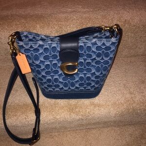 Coach Denim Tali **PRICE IS FIRM*